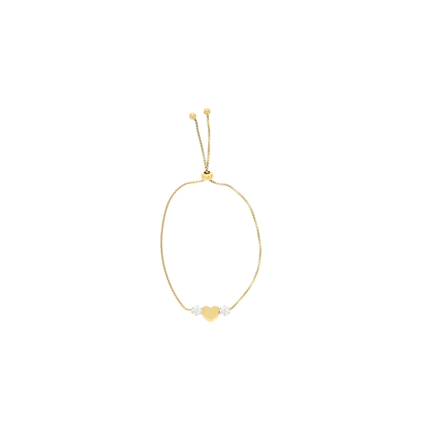 Love You Mom - 14K Gold Plated Adjustable Bracelet