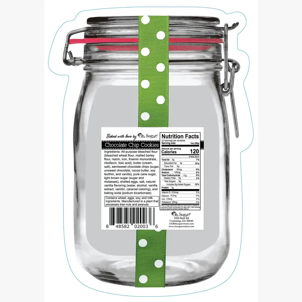 Cookie Mason Jar Pouches