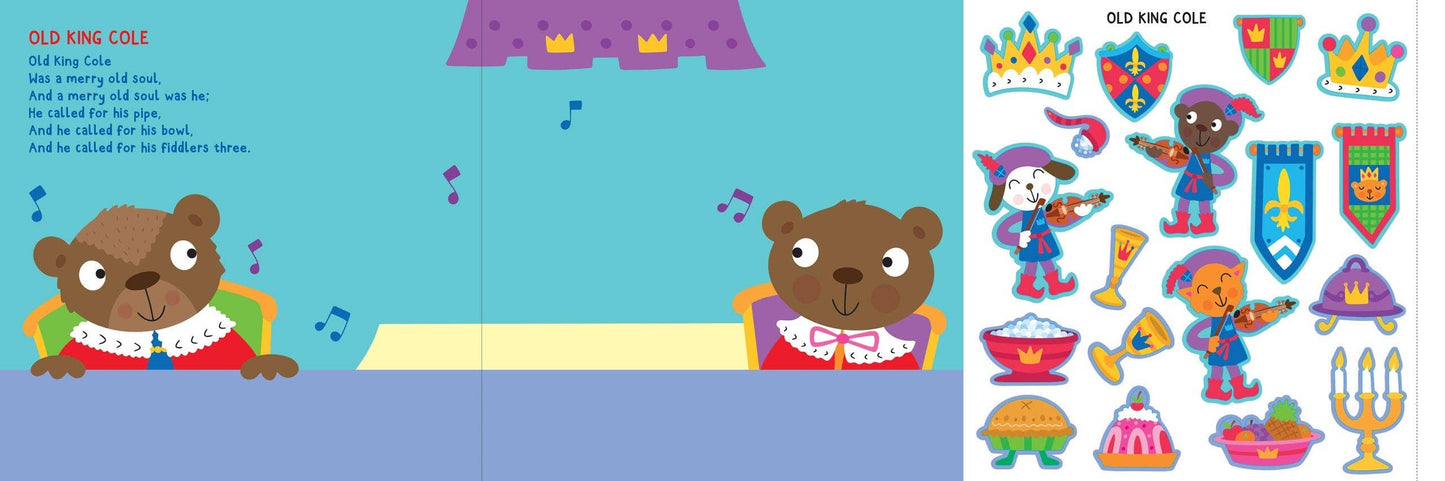 My First Sticker Book - Nursery Rhymes