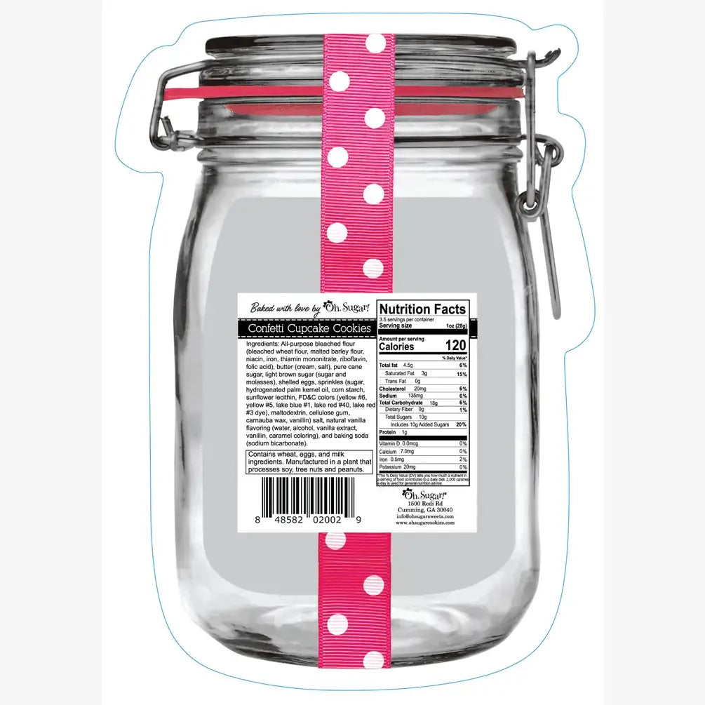 Cookie Mason Jar Pouches