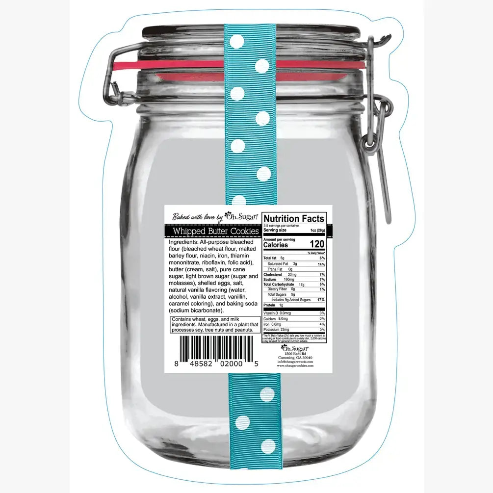 Cookie Mason Jar Pouches