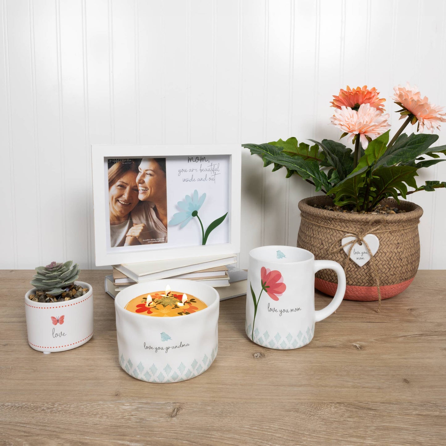Love You Mom - 8.5" Flower Pot
