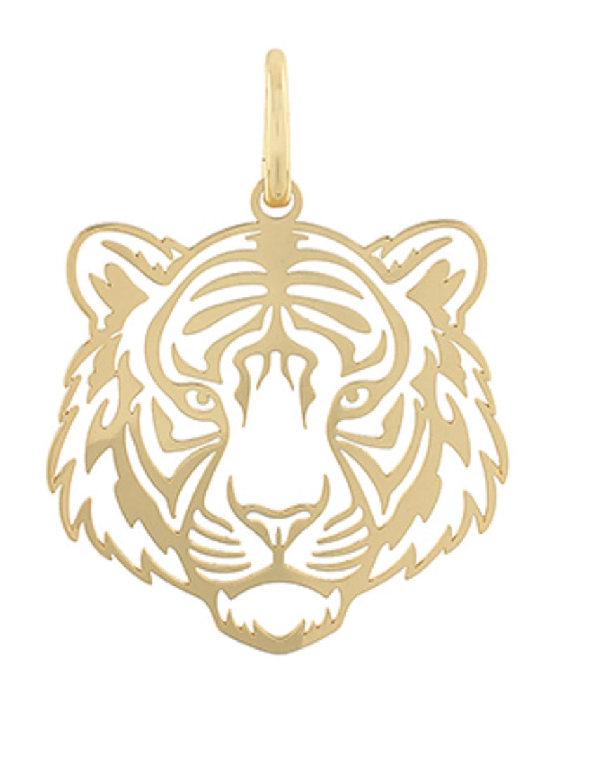 Gold Tiger Bag Charm
