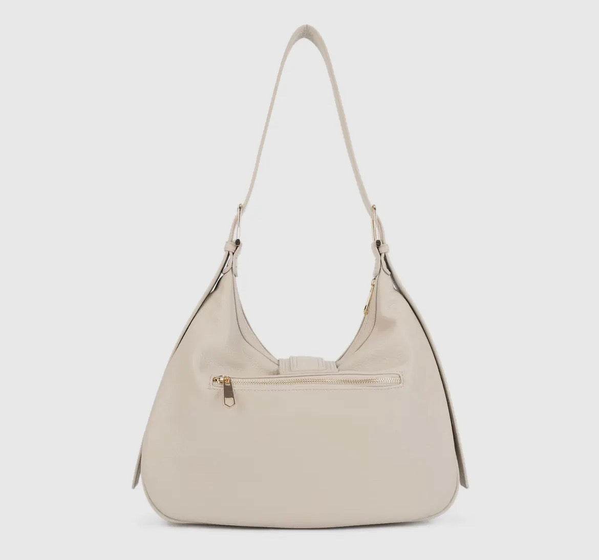Marissa Buckle Shoulder Hobo Bag