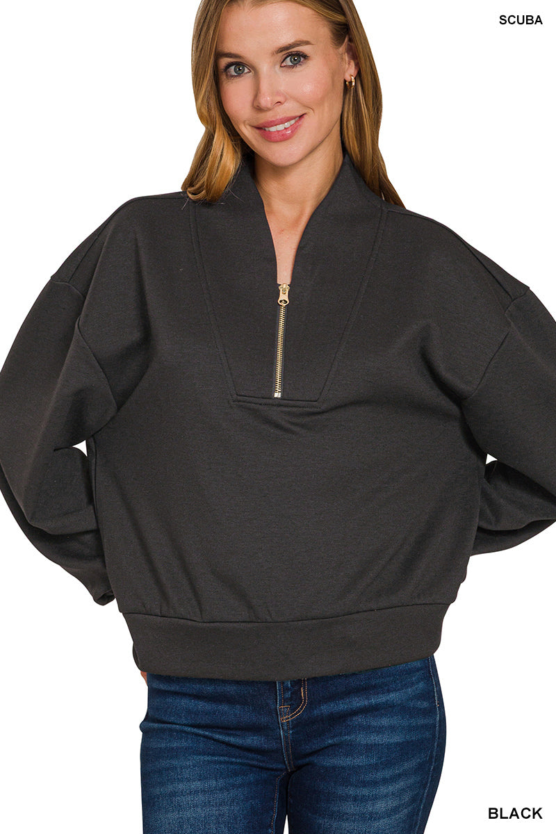 Scuba Half Zip Pullover