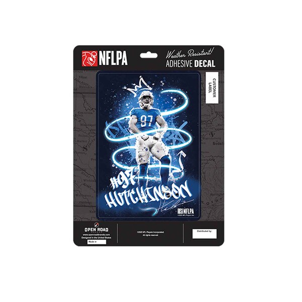 NFLPA Weather Resistant Decal
