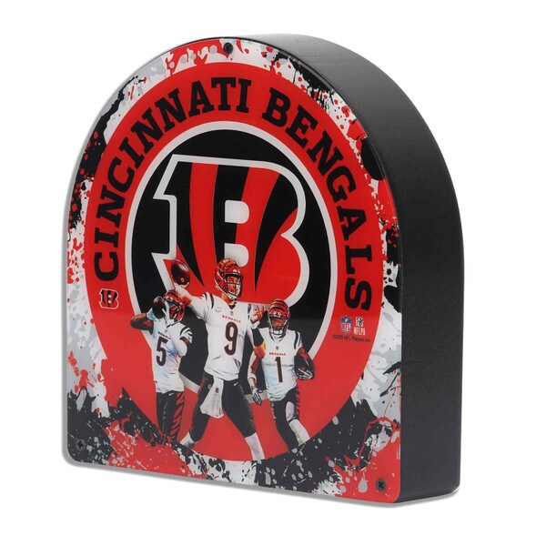 Cincinnati Bengals Deep Wood LED Trio