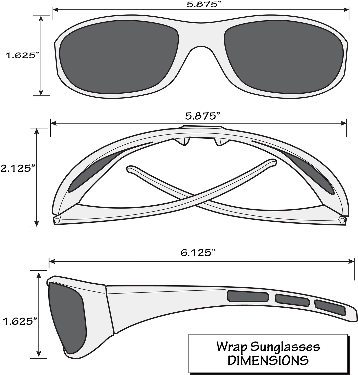 Cincinnati Bengals Wrap Sunglasses