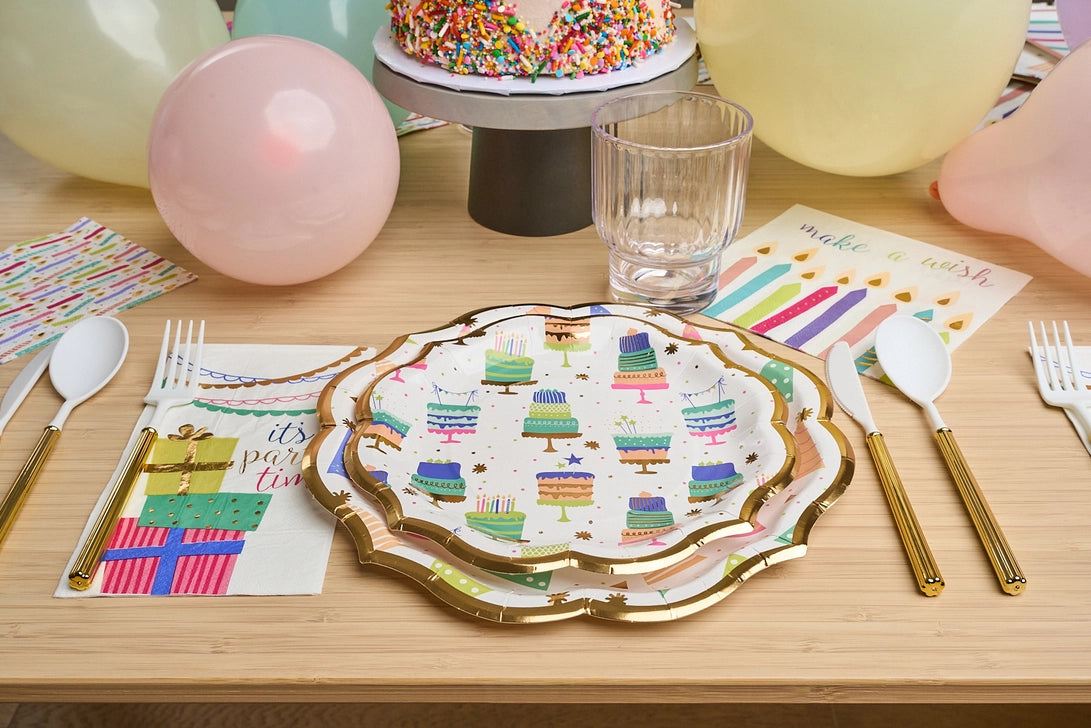 Birthday Candles Lunch Napkin 16pkg