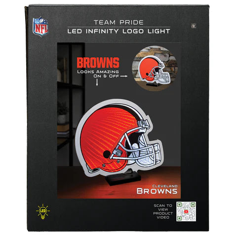 Cleveland Browns LED Logo Infinity Light
