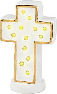 Mud Pie Cross LED Light Up Sitter