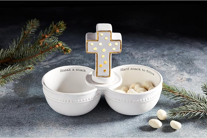 Mud Pie Cross LED Light Up Sitter