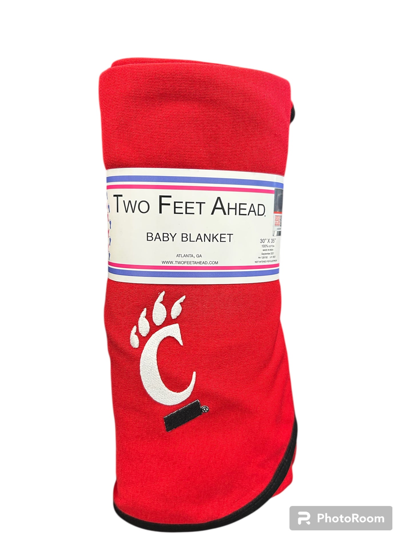 Cincinnati Bearcats Baby Blanket