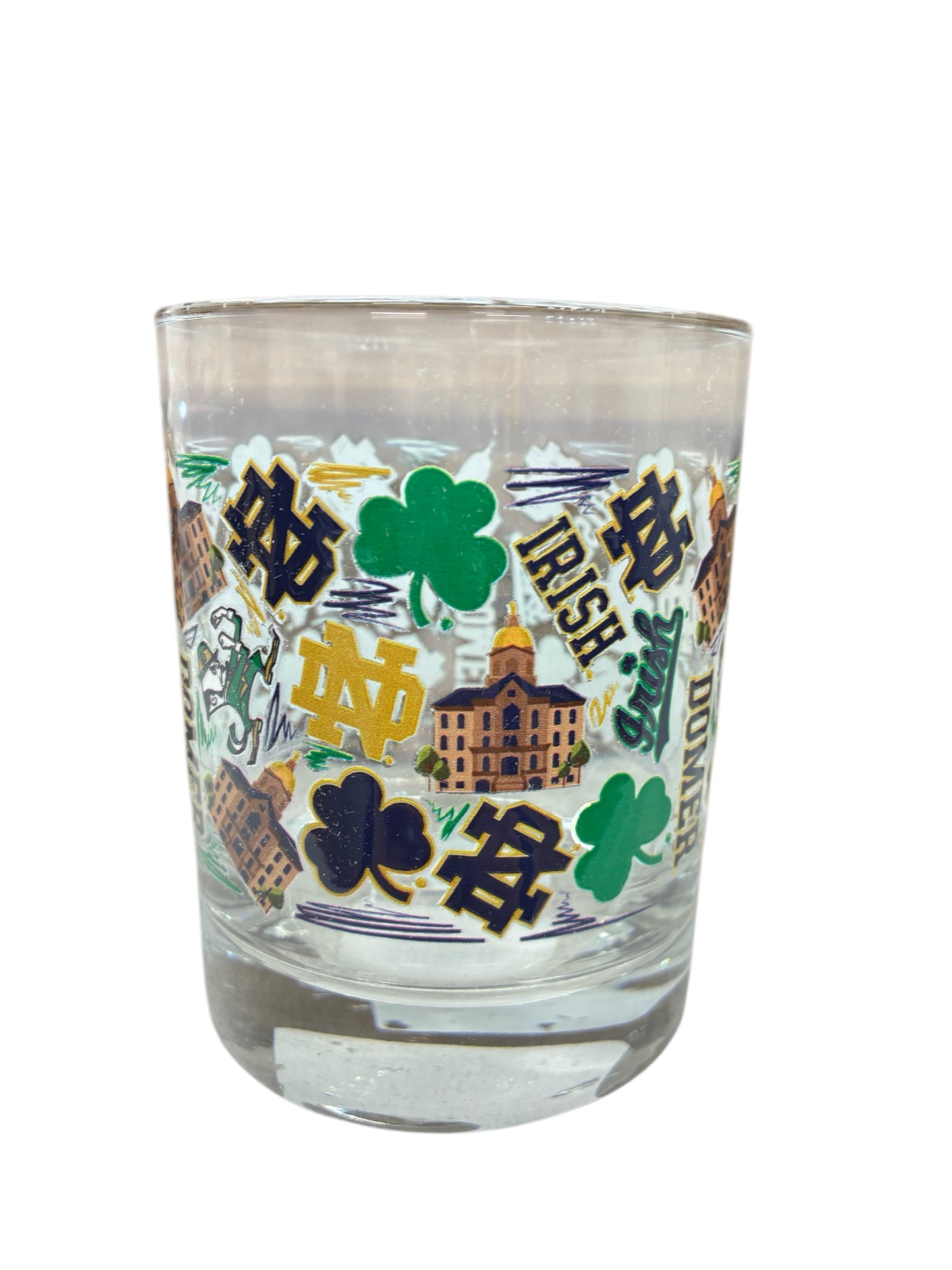 Notre Dame Fighting Irish 14oz Local Rocks Glass