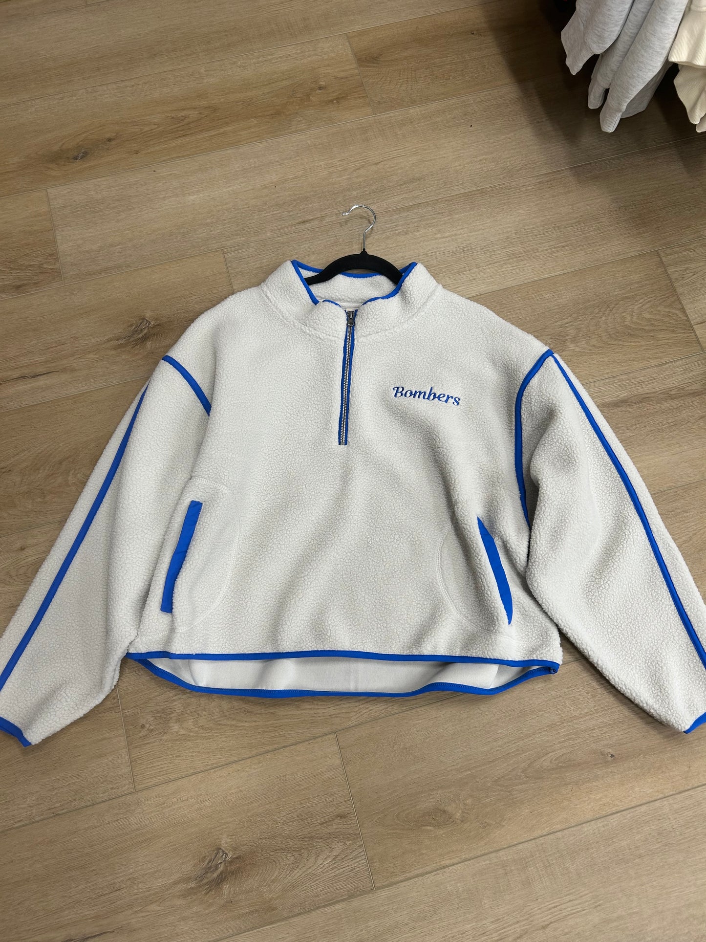 On The Run Quarter Zip-Bombers