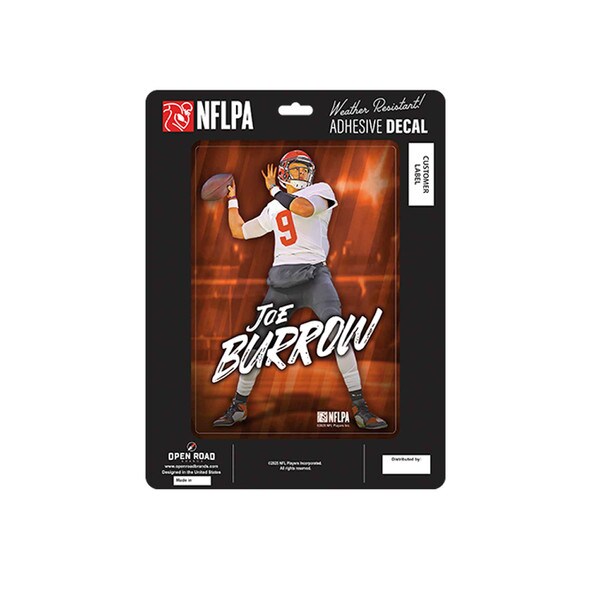 NFLPA Weather Resistant Decal