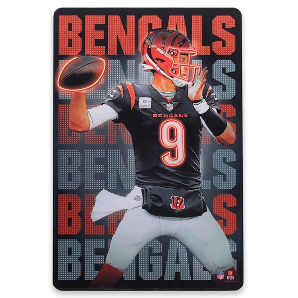 Joe Burrow Neon Light High Transparency Sign