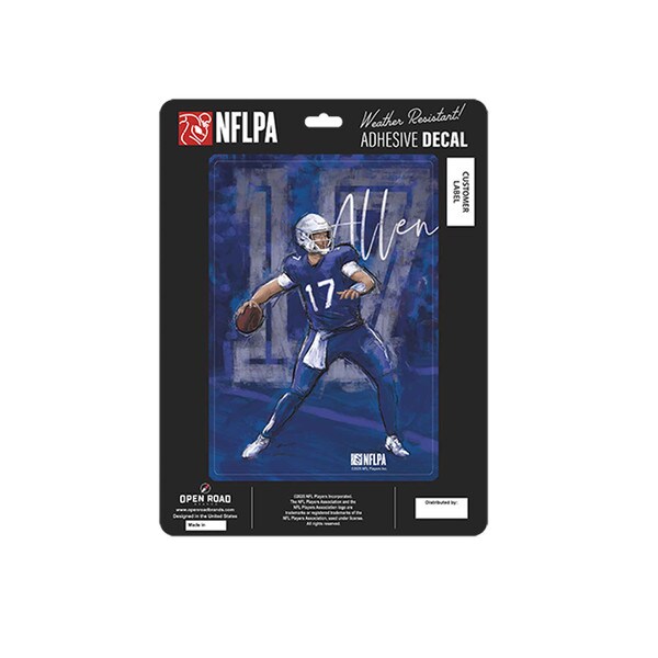 NFLPA Weather Resistant Decal