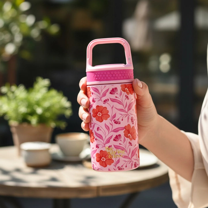 6oz Lil'Bitty Bottle-Poppin' Petals Hot Pink