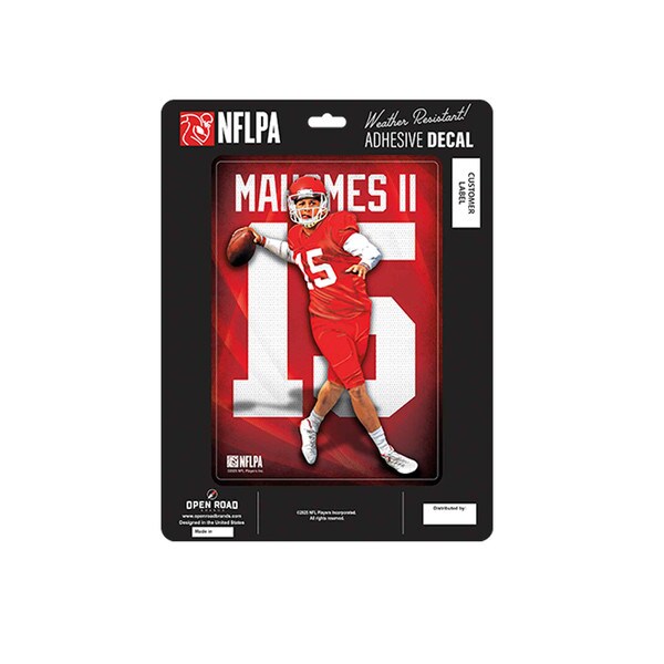 NFLPA Weather Resistant Decal