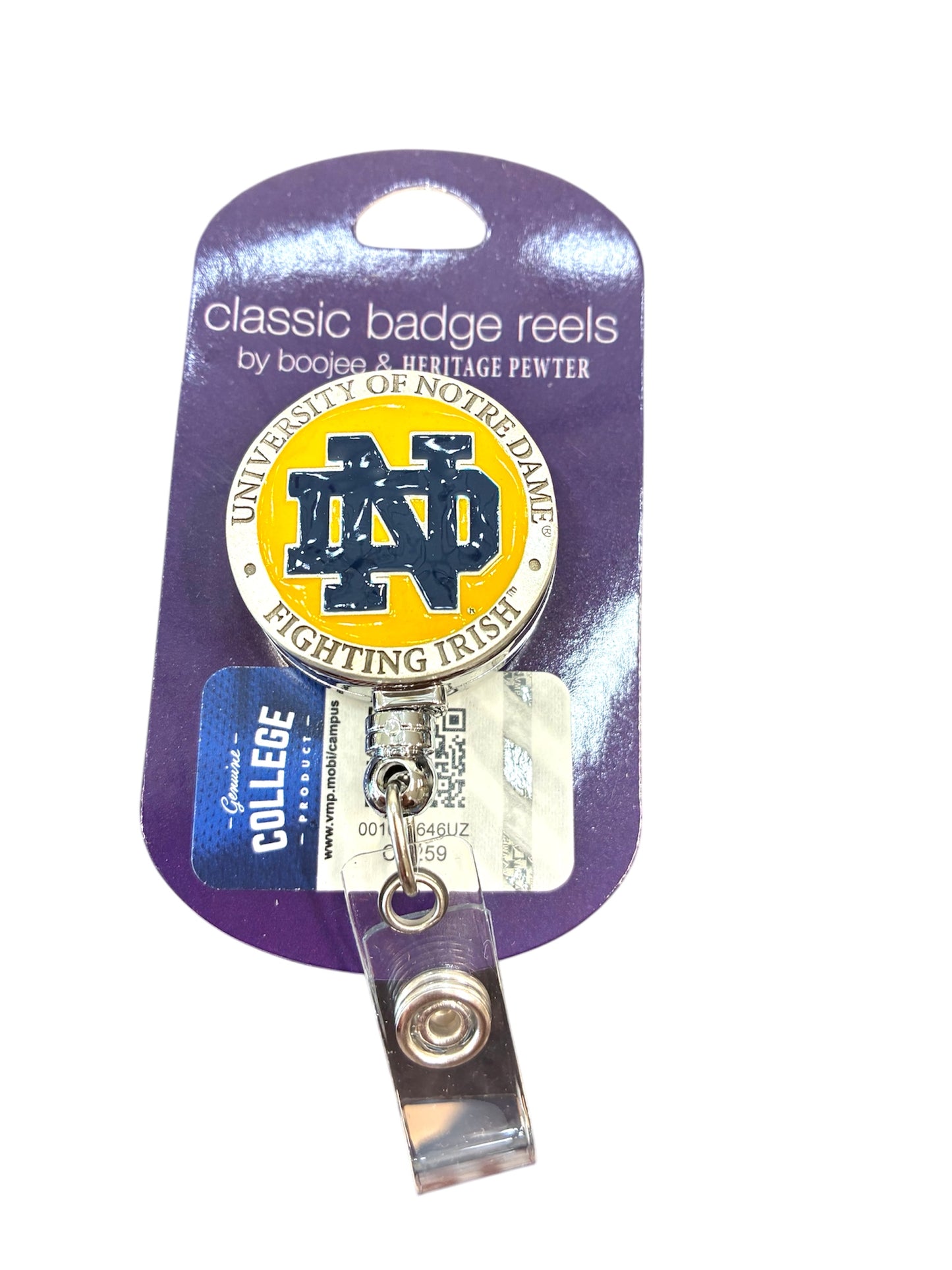 NCAA Pewter Badge Reels