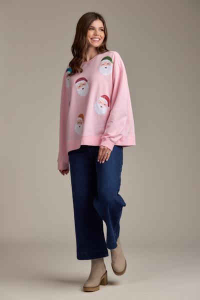 Blush Holiday Sparkle Sweatshirt
