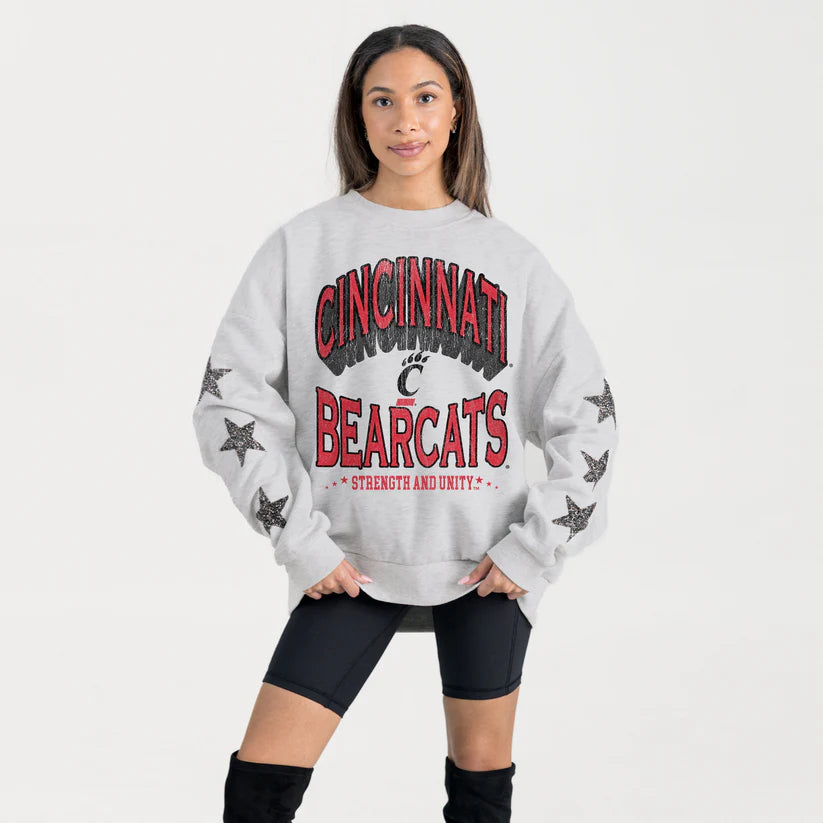 Cincinnati Bearcats Resilience Star Sleeve Pullover