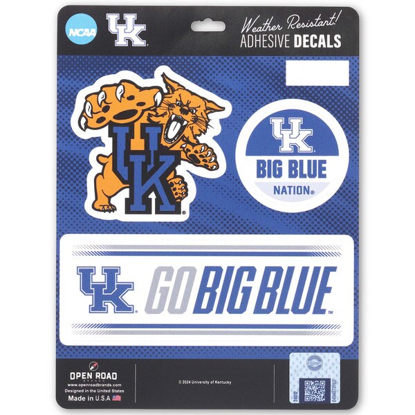 NCAA 3pc Decal Set
