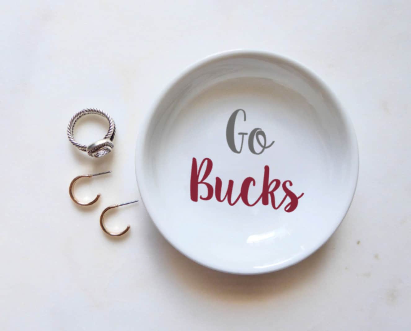 Go Bucks Ring Dish / Ohio State University