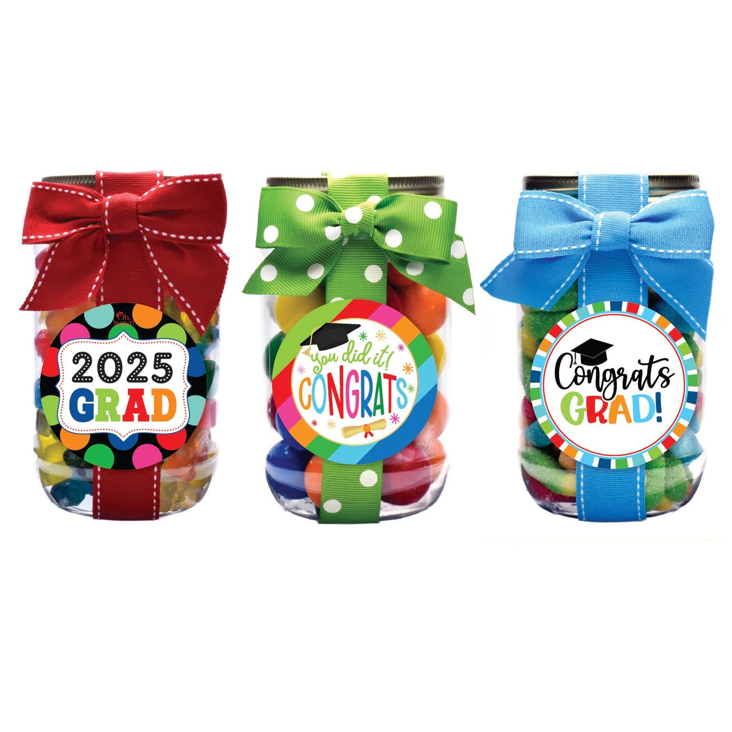 Graduation Candy Pint Jars