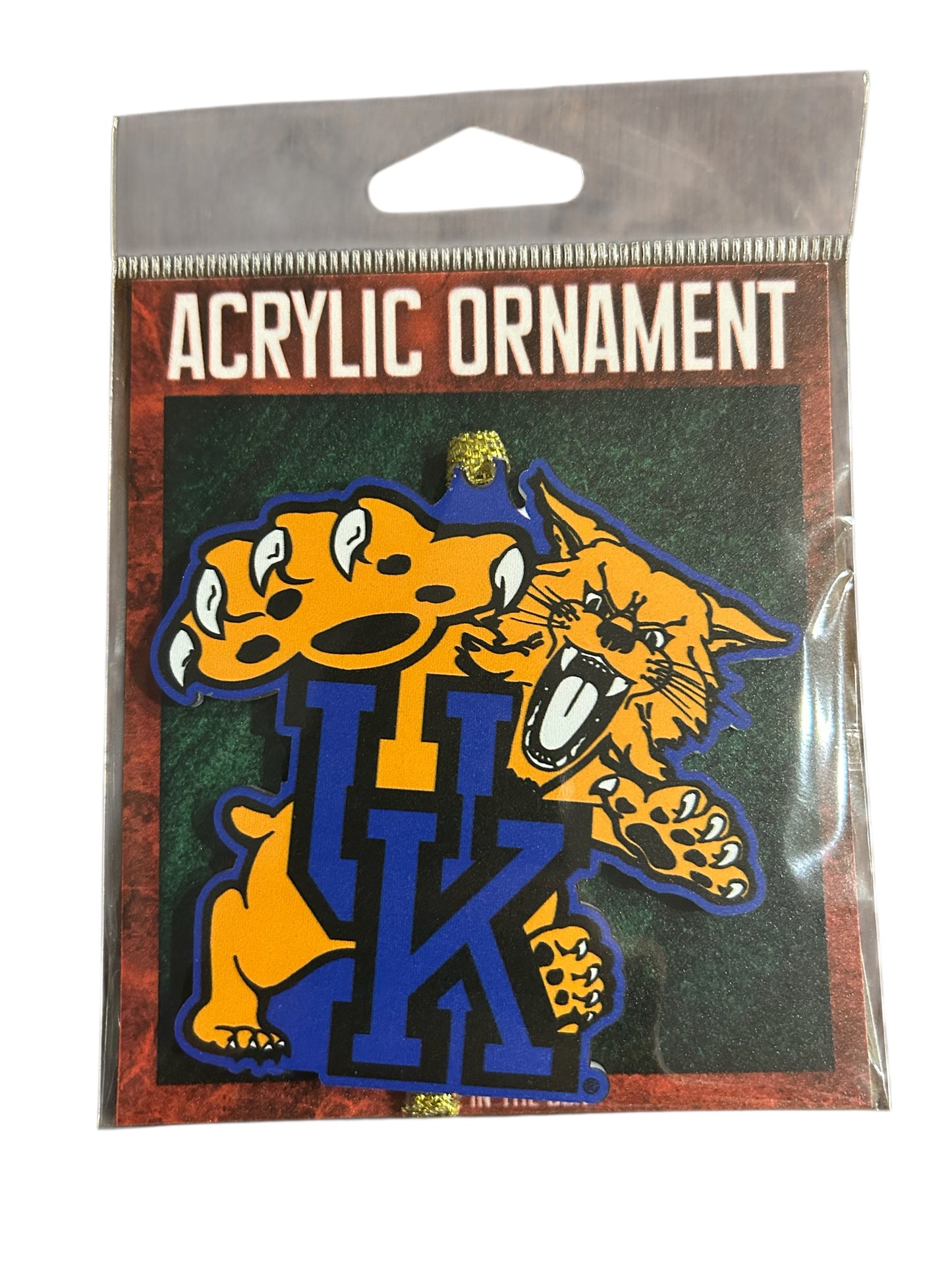 College Acrylic Mascot Ornaments