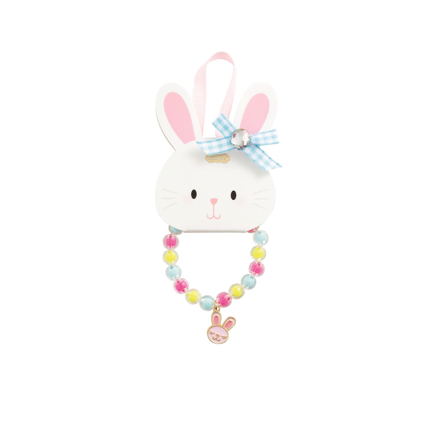 Easter Bunny Charm Bracelet and Ring Set