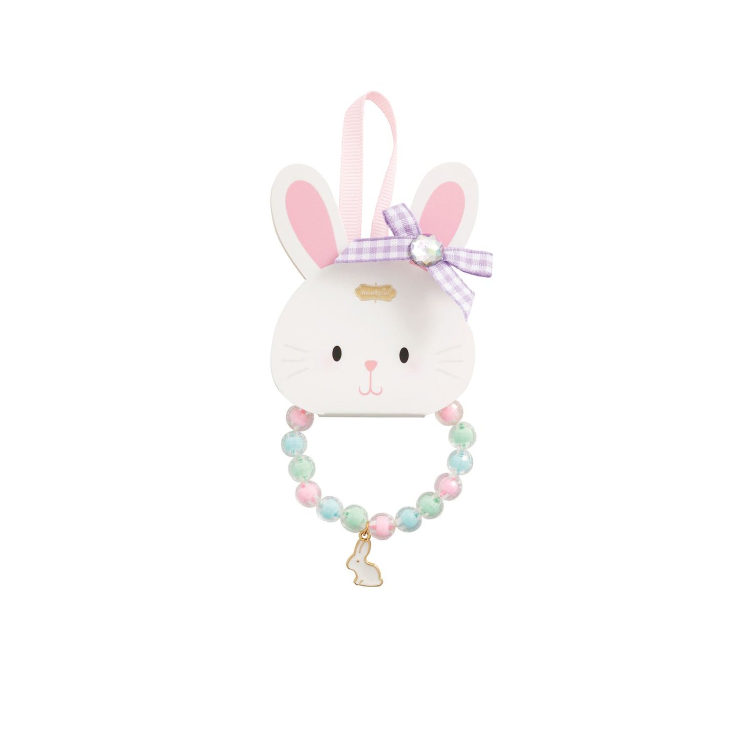 Easter Bunny Charm Bracelet and Ring Set