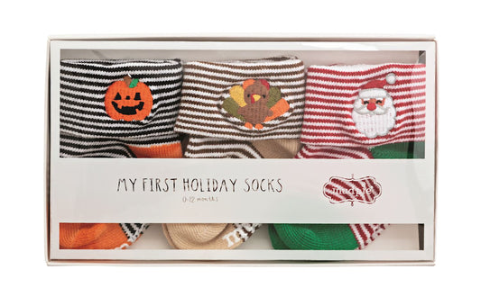 Boys My First Holiday Socks