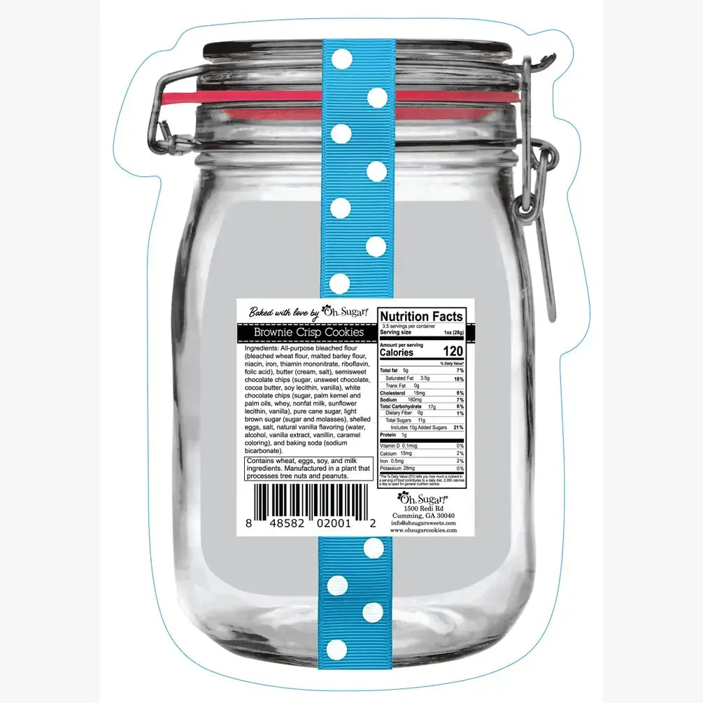 Cookie Mason Jar Pouches