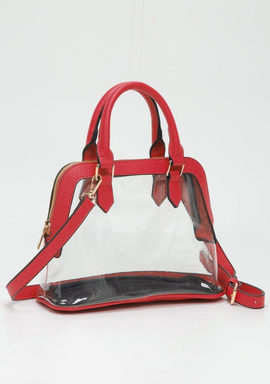 TG10773 Analise Clear Satchel/Crossbody Bag