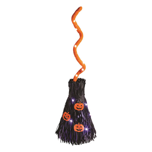 Pumpkins LED Sound and Motion Broom