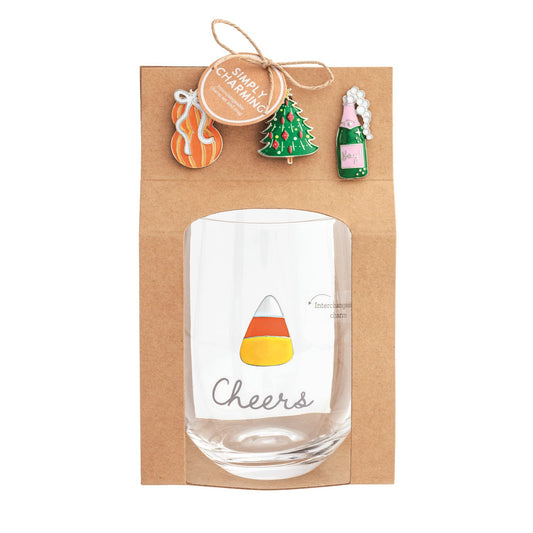 Simply Charming Holiday Wine Glass Set