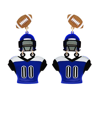 Football Uniform Earrings