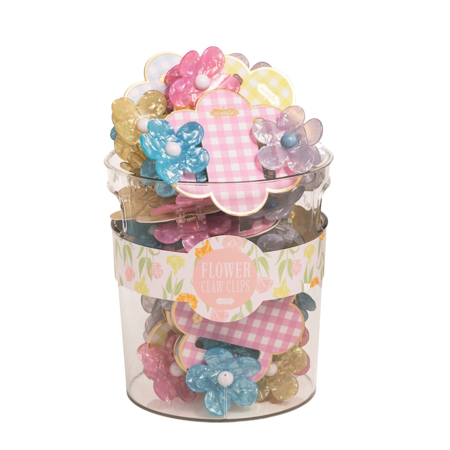 Flower Claw Hair Clips