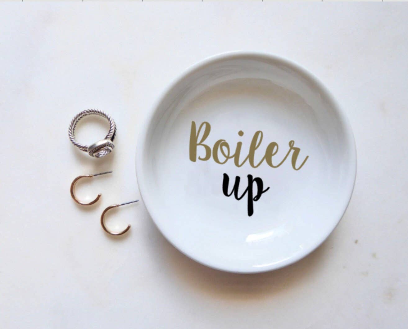 Boiler Up Ring Dish / Purdue University
