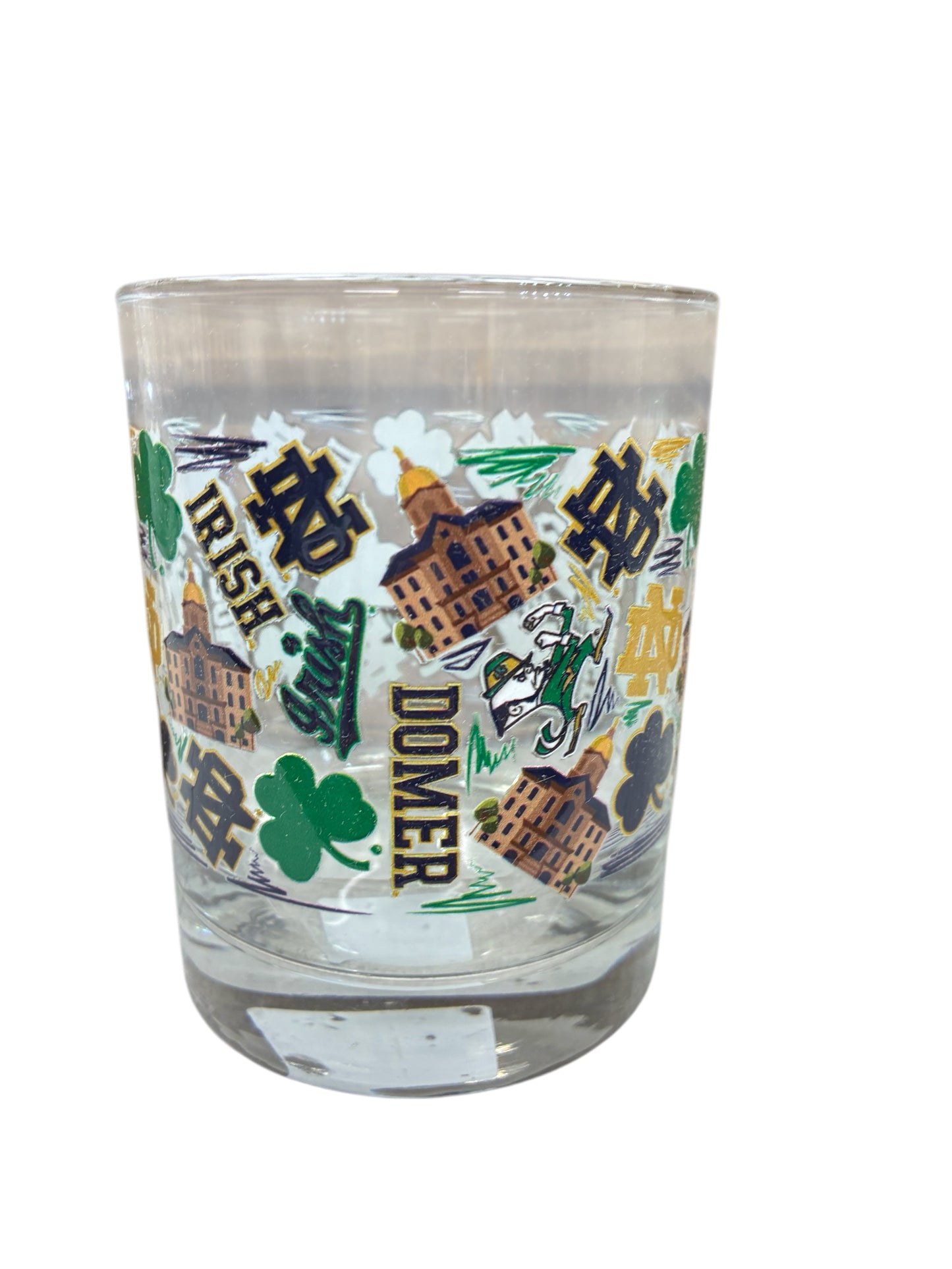 Notre Dame Fighting Irish 14oz Local Rocks Glass