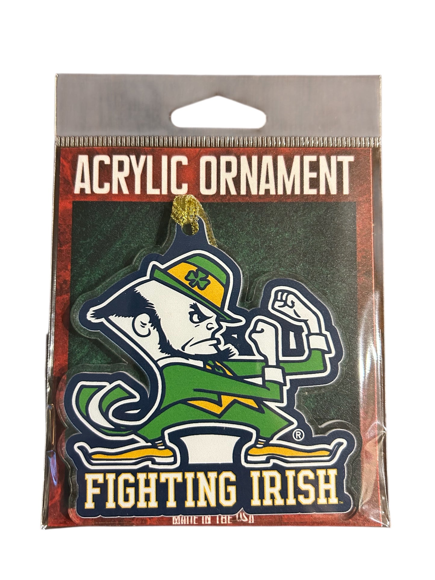 College Acrylic Mascot Ornaments