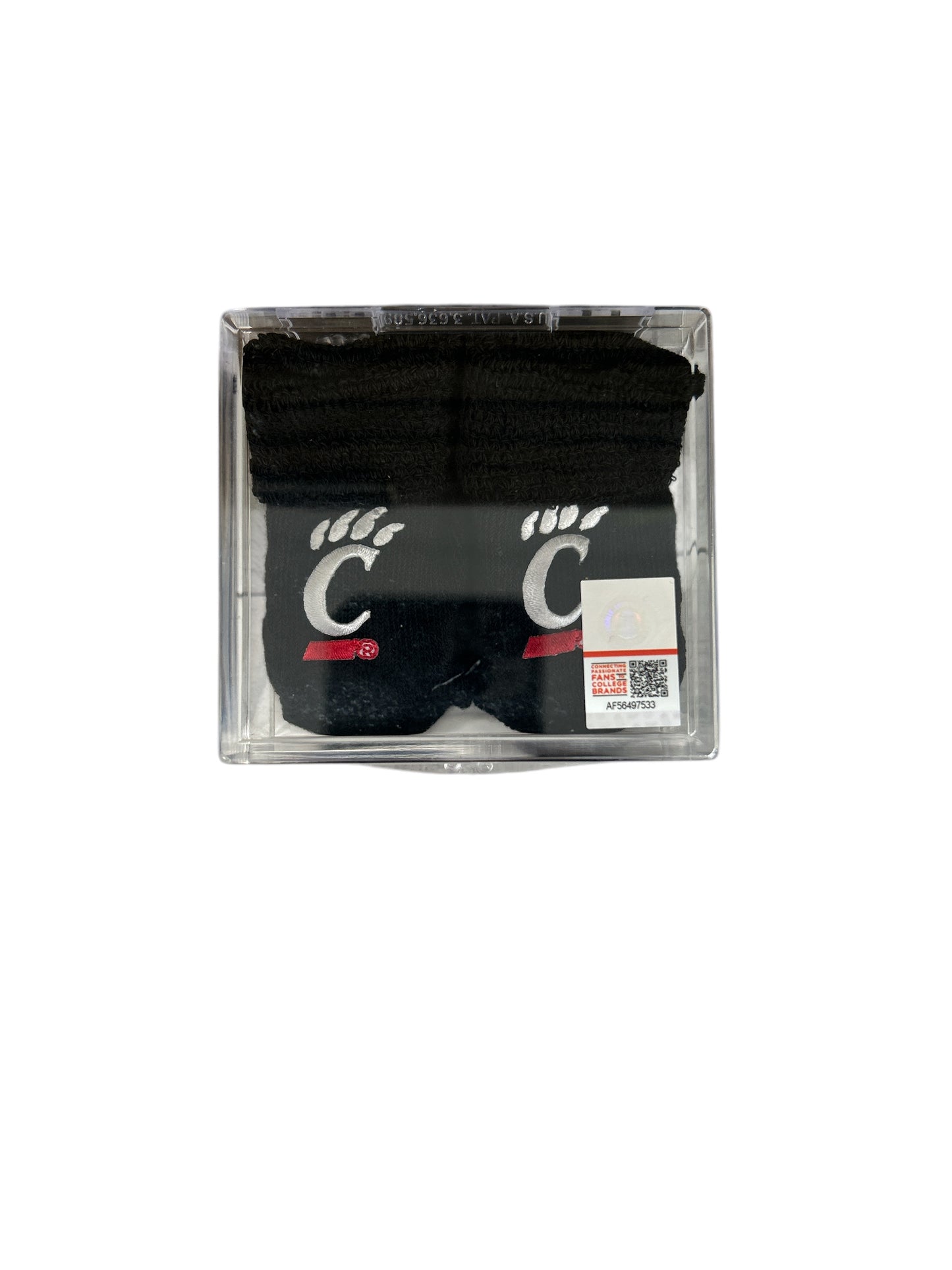 Cincinnati Bearcats Newborn Bootie with Embroidered Logo