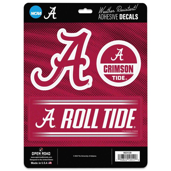 NCAA 3pc Decal Set