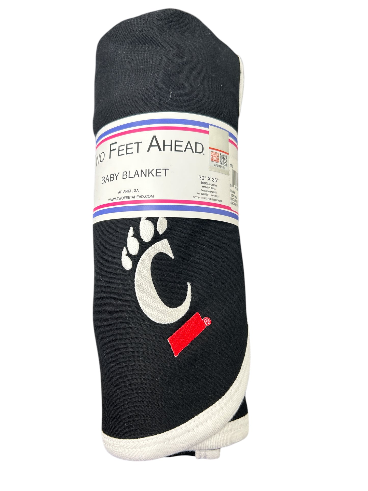 Cincinnati Bearcats Baby Blanket