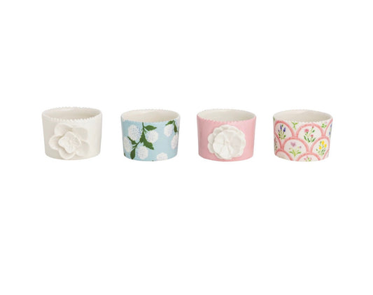 Floral Pattern Tidbit Bowls