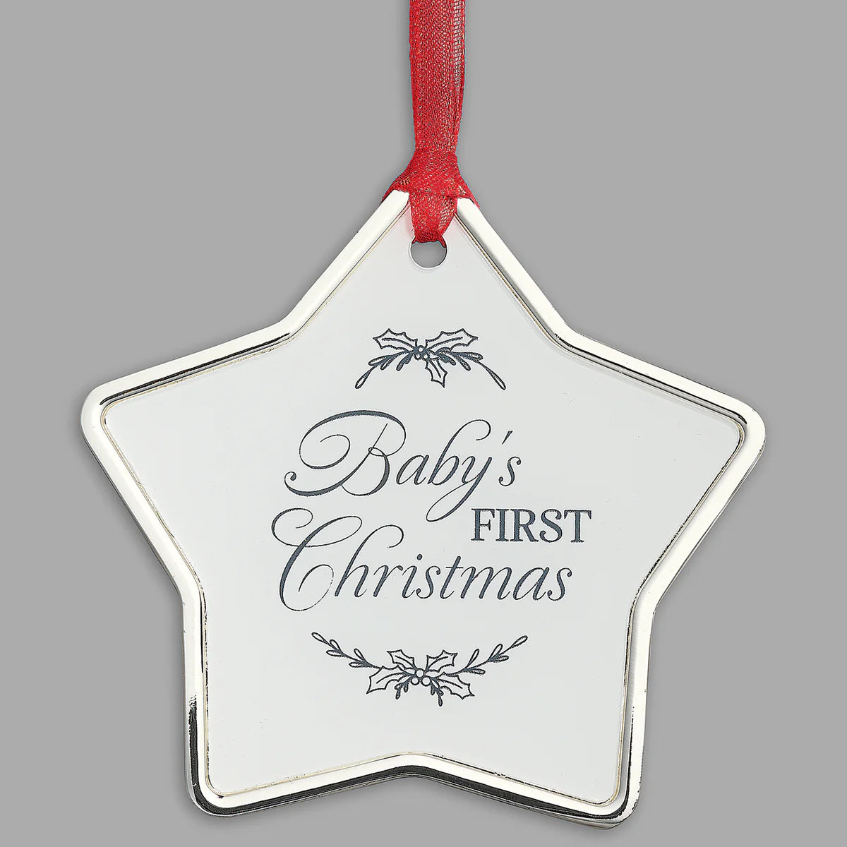 Baby's 1st Christmas Star Shape Ornament