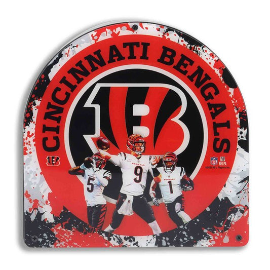 Cincinnati Bengals Deep Wood LED Trio