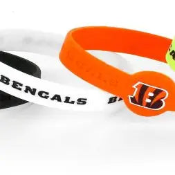 Cincinnati Bengals Silicone Bracelets-4 pack